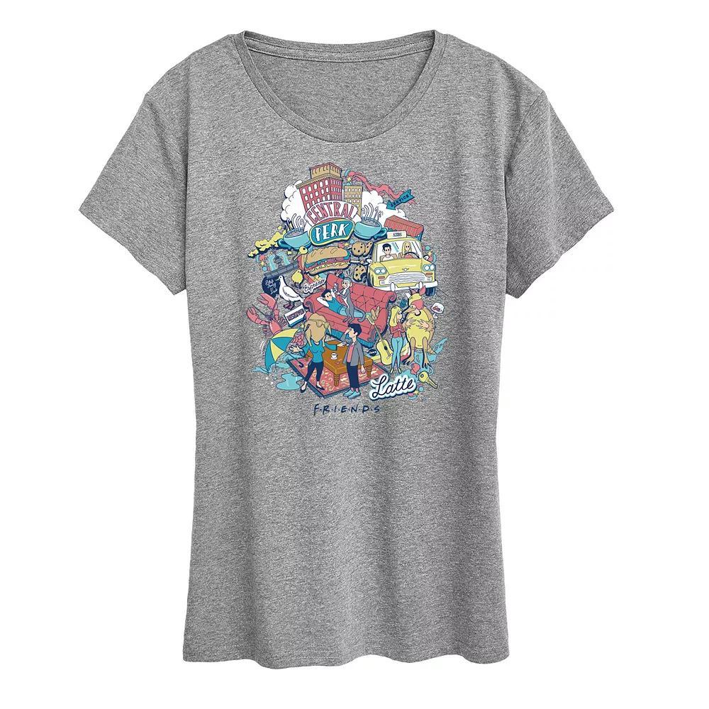 Disney's Lilo & Stitch Women's Love Grid Graphic Tee,  Product Image