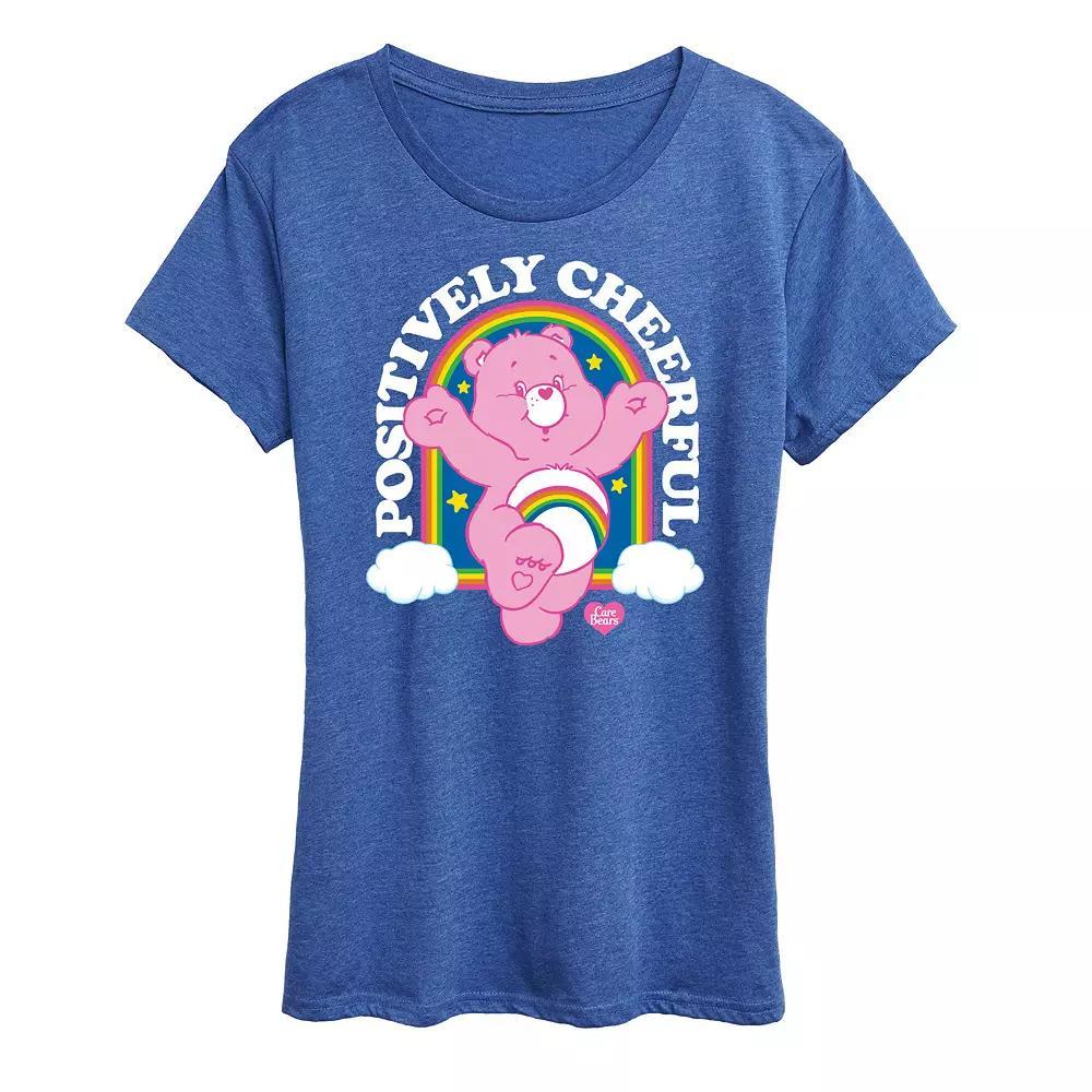 Women's Care Bears Positively Cheerful Graphic Tee, Girl's,  Product Image