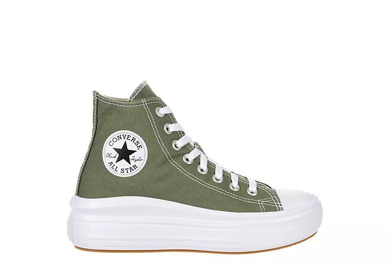 Converse Womens Chuck Taylor All Star Move High Top Sneaker Product Image