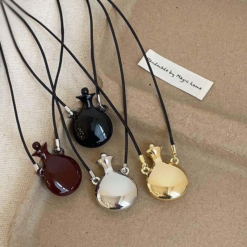 Bottle Pendant Cord Necklace Product Image