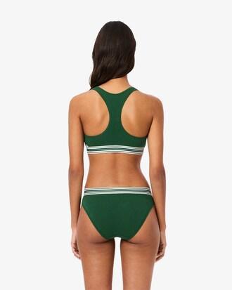 Contrast Band Stretch Cotton Bralette Product Image