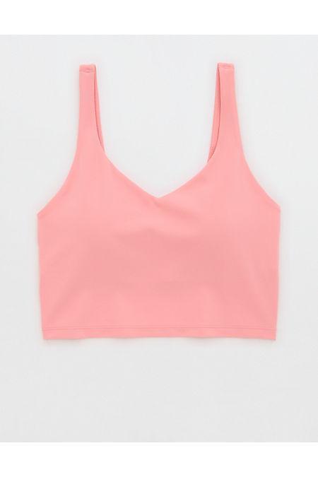 OFFLINE By Aerie Real Me Low Key Longline Sports Bra Women's Product Image