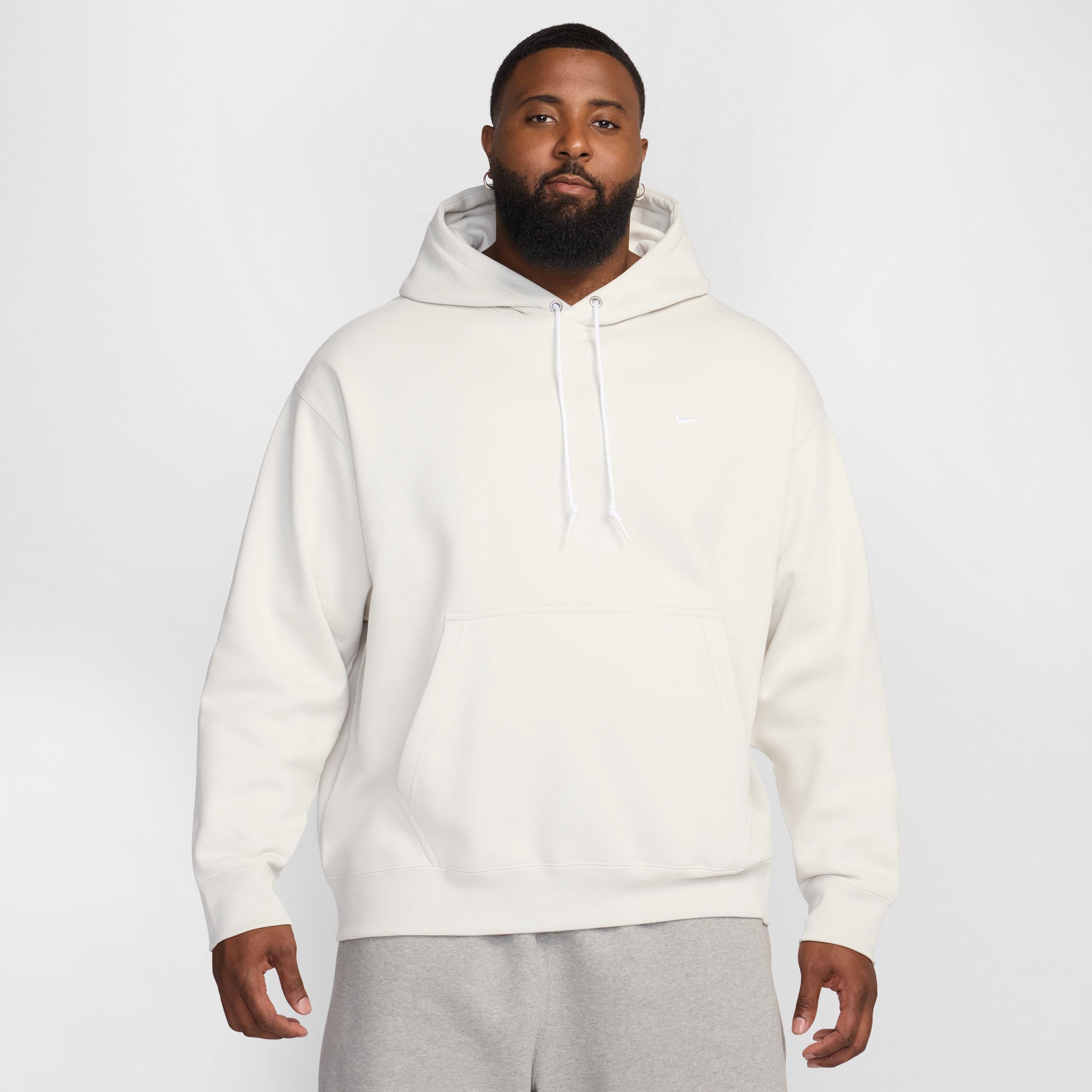 Nike Men's Solo Swoosh Fleece Pullover Hoodie Product Image