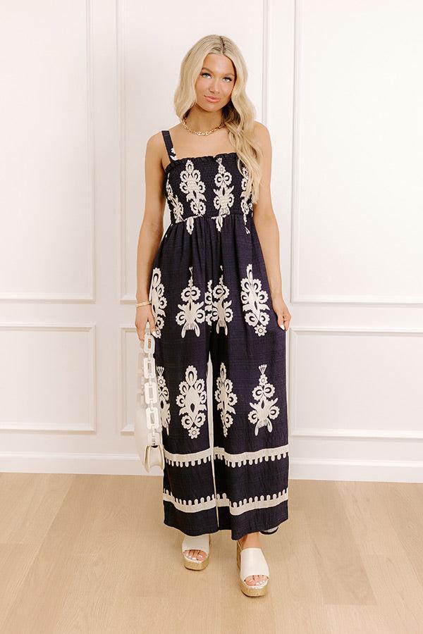 Feeling Boho Wide Leg Jumpsuit Product Image