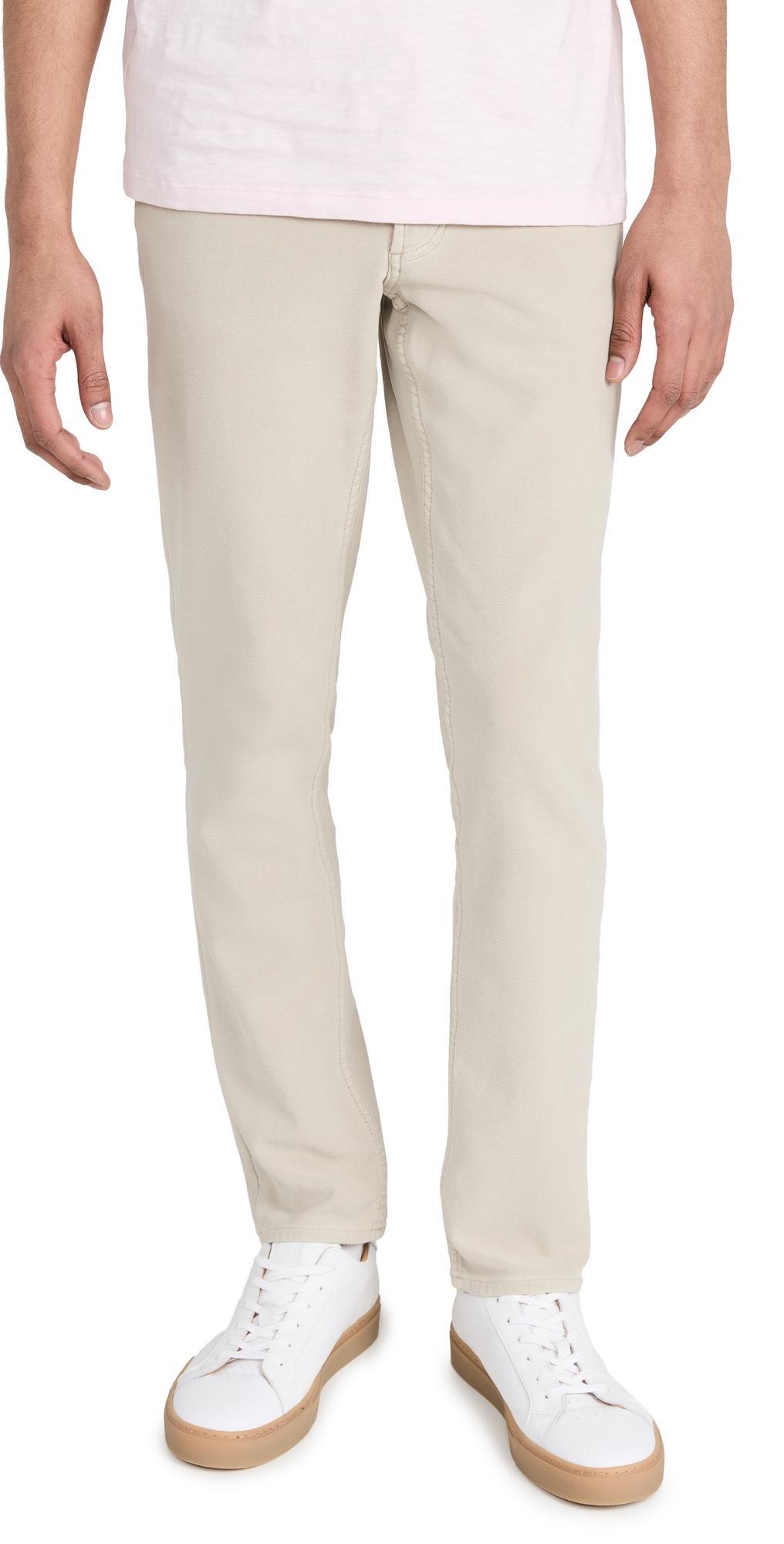 Faherty Stretch Terry 5 Pocket Pants Stone 32 Product Image