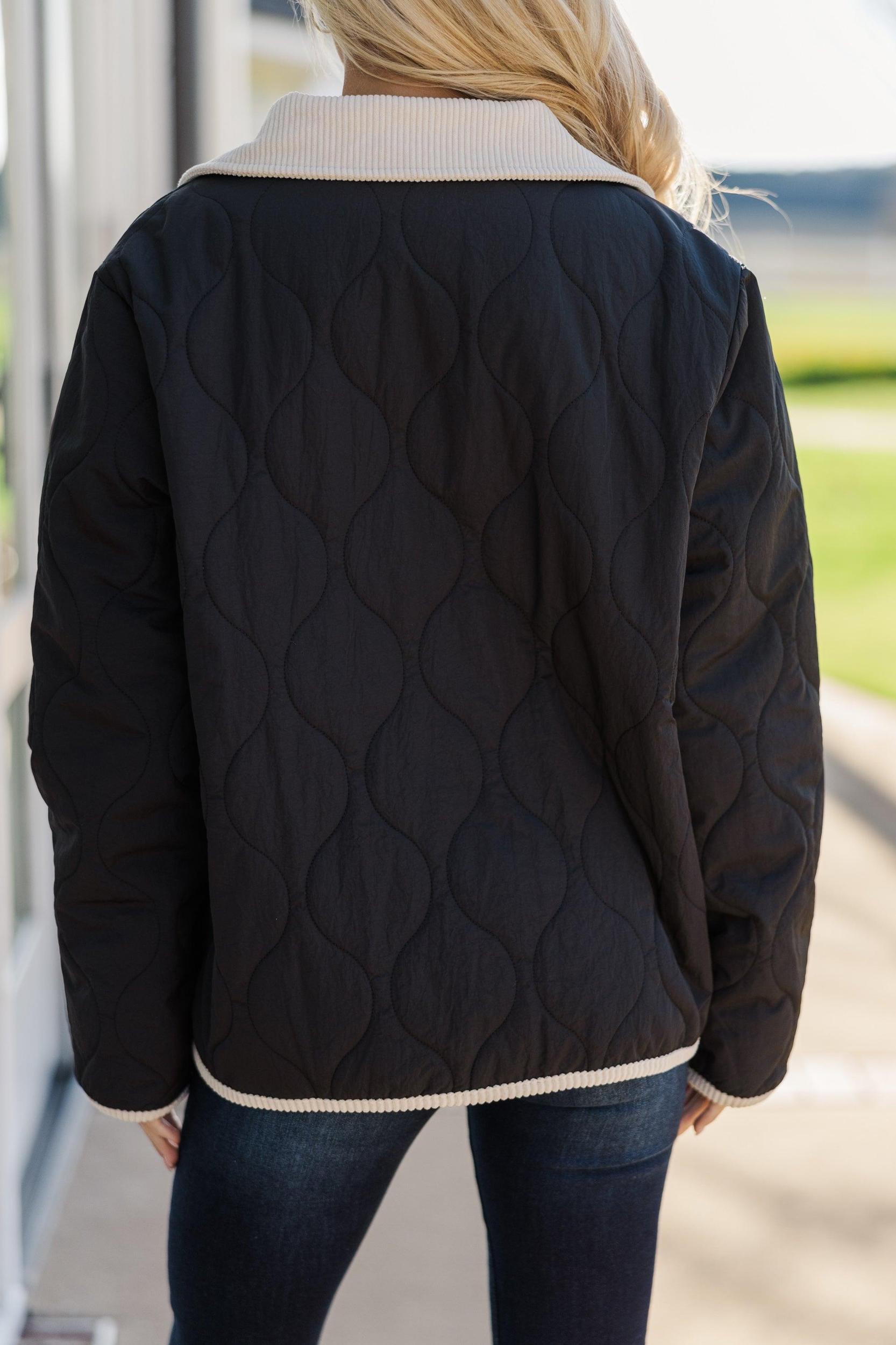 Heard It All Black Jacket Female Product Image