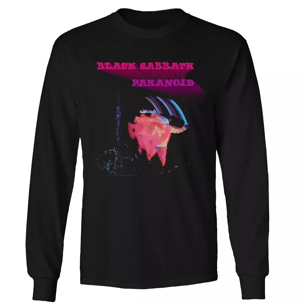 Men's Black Sabbath Paranoid Long Sleeve,  Product Image