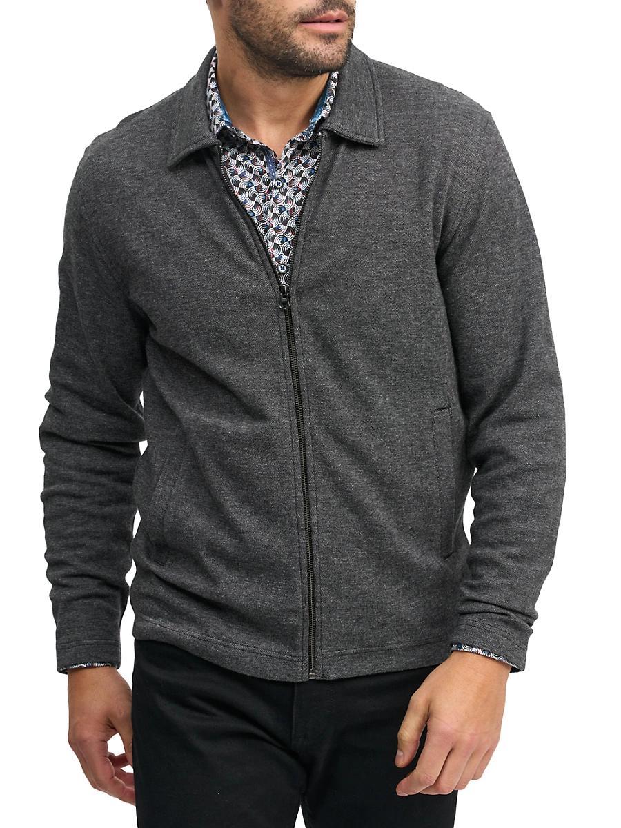 Mens Dorven Knit Cotton Jacket Product Image