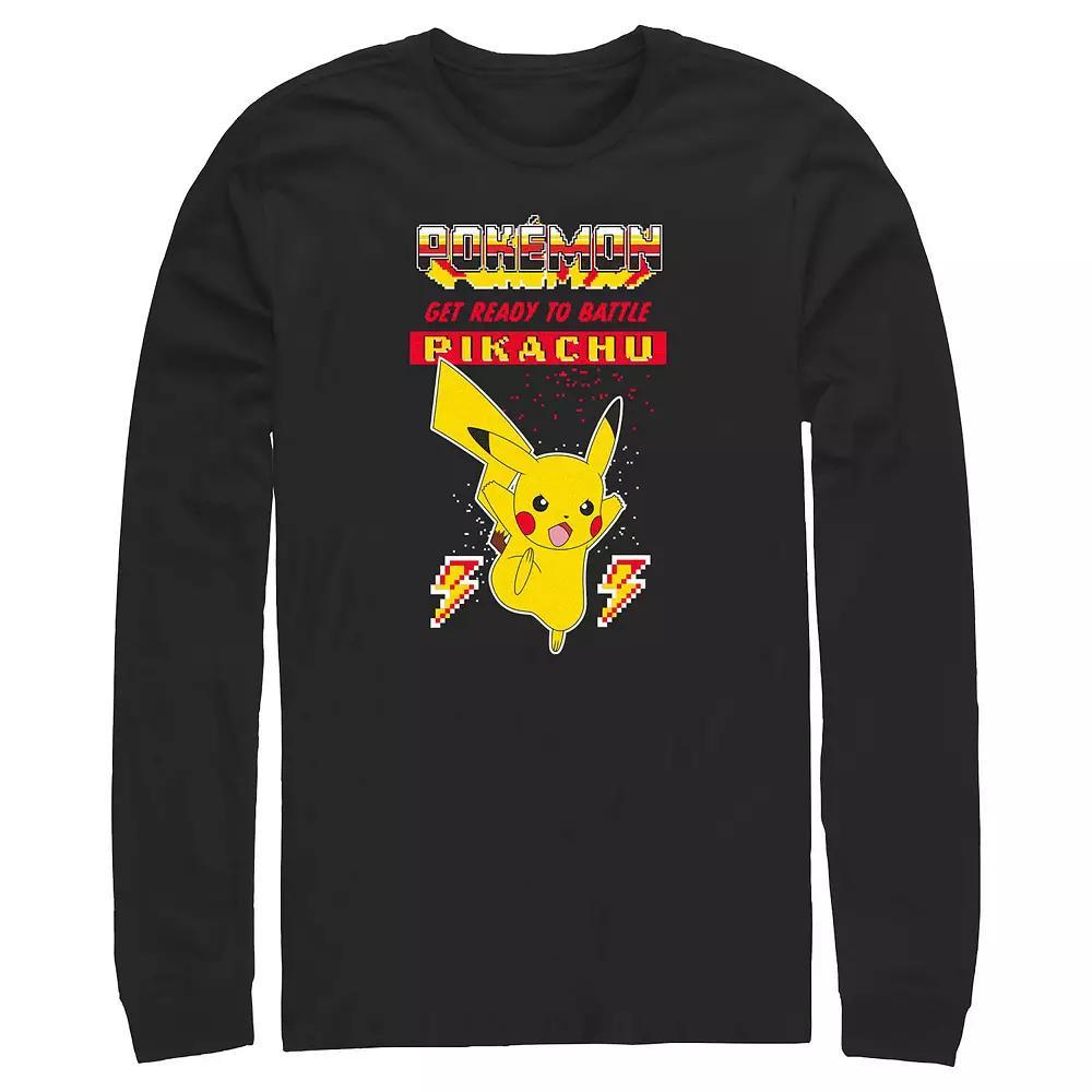 Men's Pokemon Pikachu Ready To Battle Graphic Tee,  Product Image