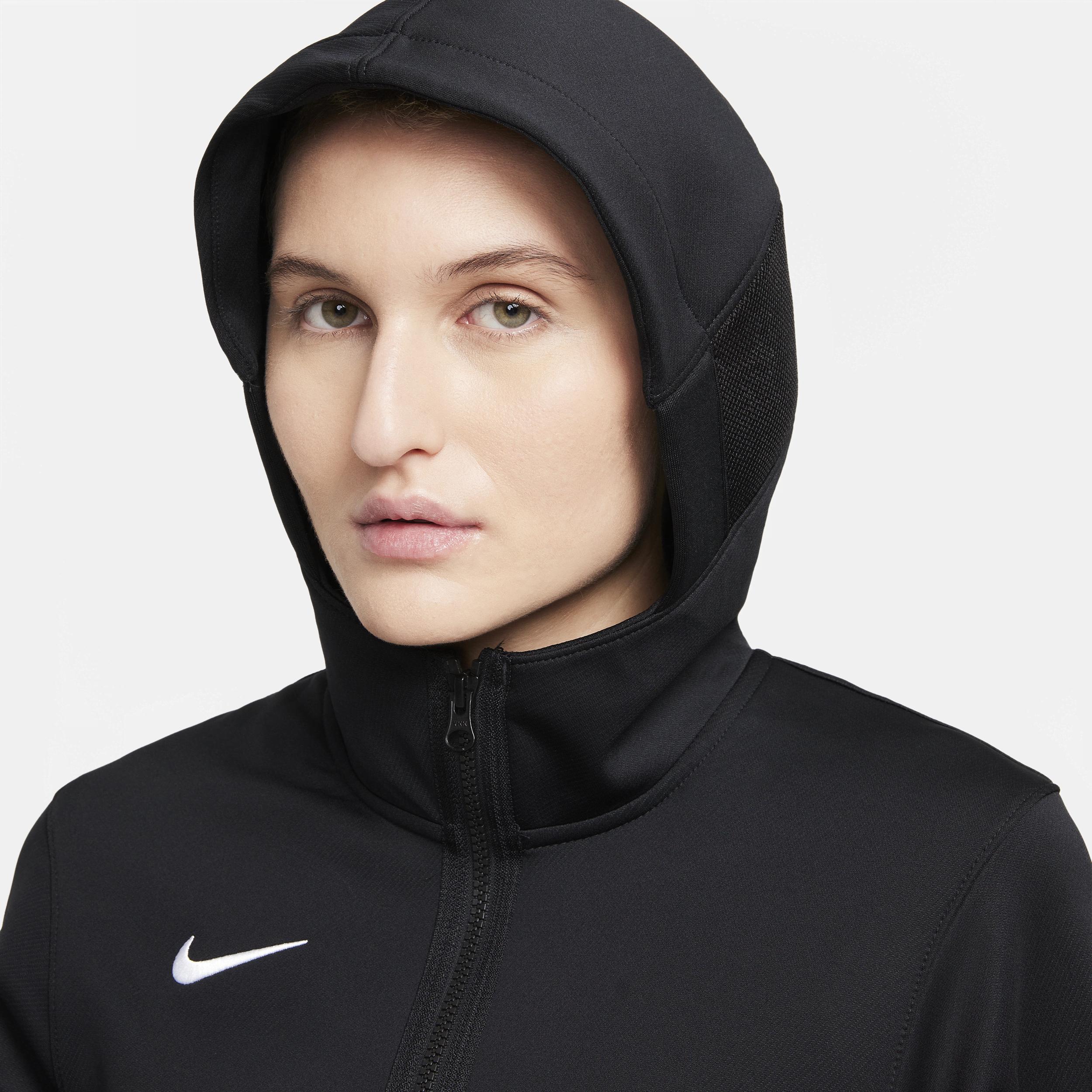 Nike Womens Dri-FIT Showtime Full-Zip Basketball Hoodie | DC2504-010 Product Image