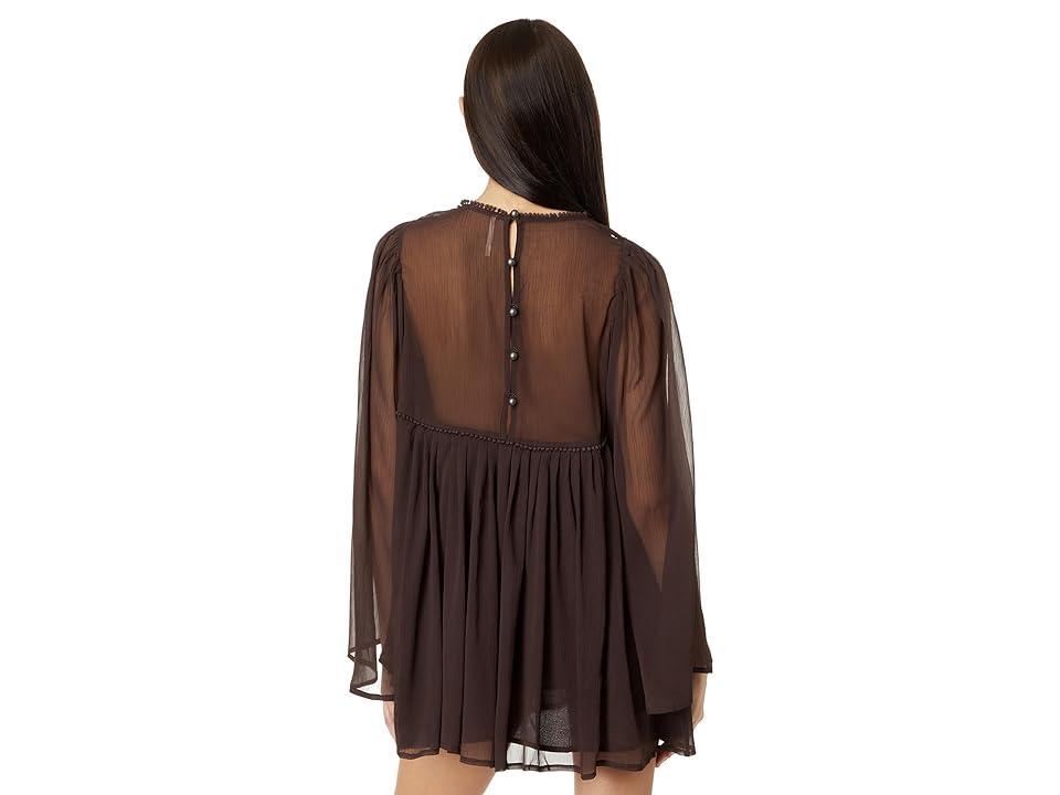 Free People Sunshine Of Love Mini (Black Coffee) Women's Clothing Product Image