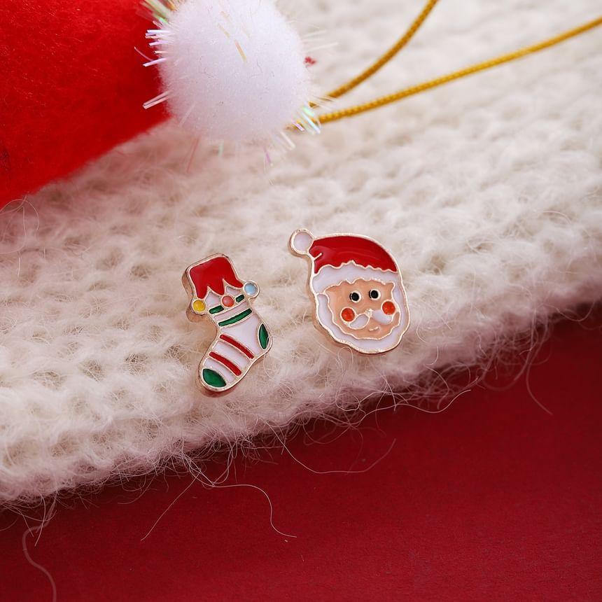 Christmas Alloy Stud Earring (Various Designs) Product Image