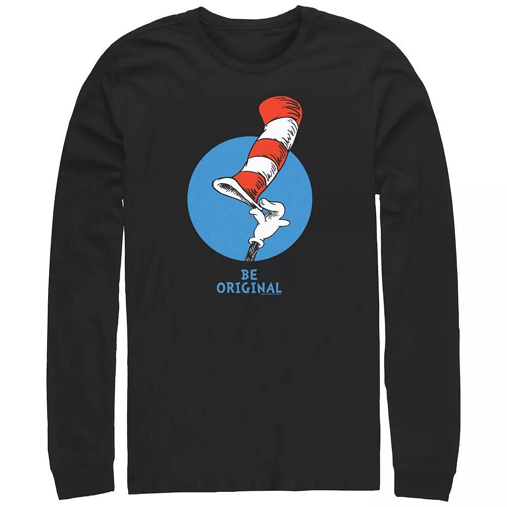 Men's Dr. Seuss Be Original Long Sleeve Graphic Tee,  Product Image