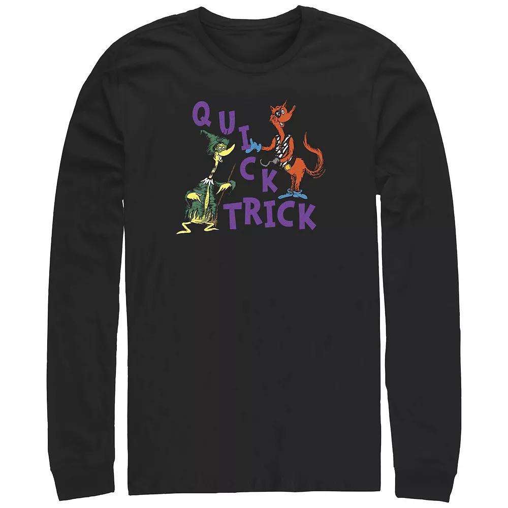 Men's Dr. Seuss Quick Trick Long sleeves Graphic Tee,  Product Image