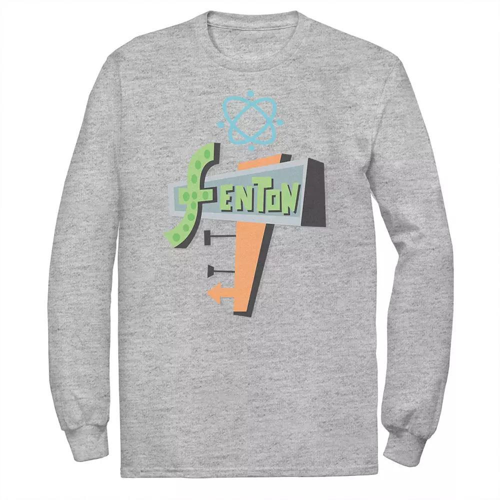 Mens Nickelodeon Danny Phantom Fenton Science Logo Tee, Mens Athletic Grey Product Image