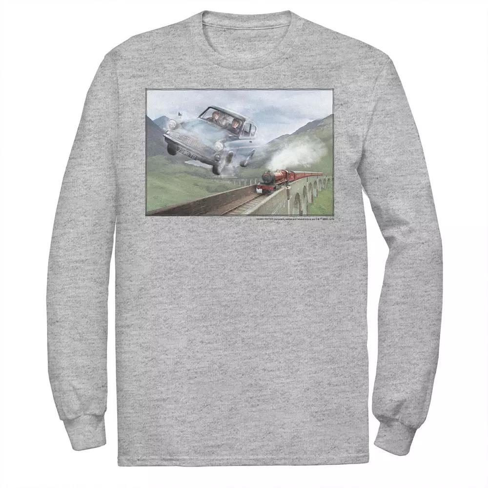 Men's Harry Potter Racing The Hogwarts Express Portrait Tee,  Product Image
