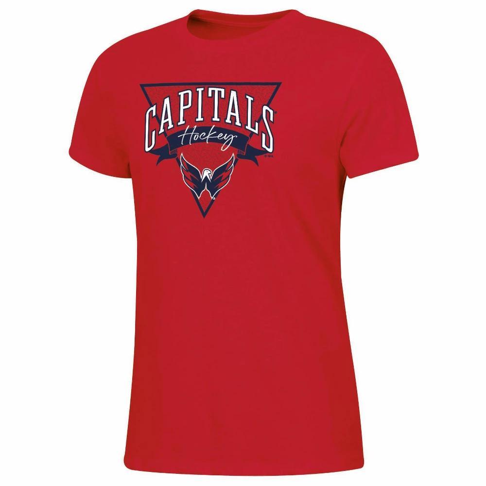 NHL Washington Capitals Womens Short Sleeve T-Shirt Product Image