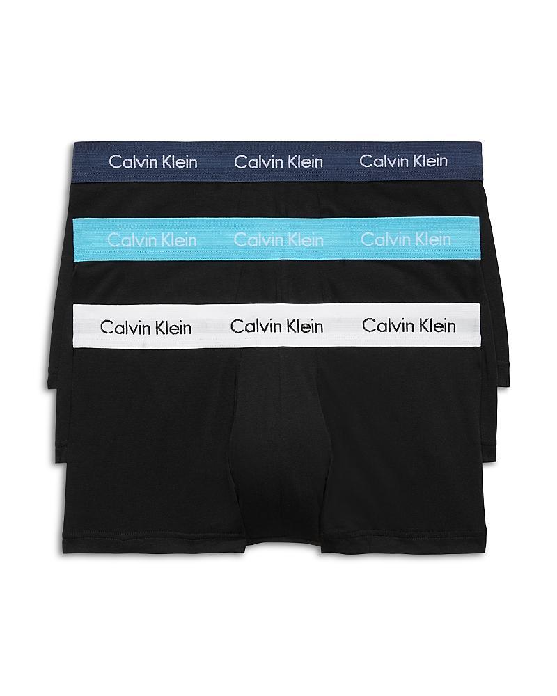 Calvin Klein Mens Cotton Stretch 3-Pack Low Rise Trunk Product Image