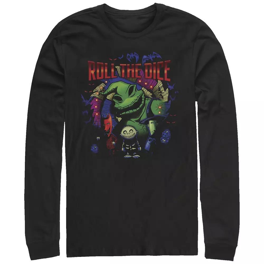 Disney's The Nightmare Before Christmas Oogie Dice Graphic Men's Graphic Tee,  Product Image