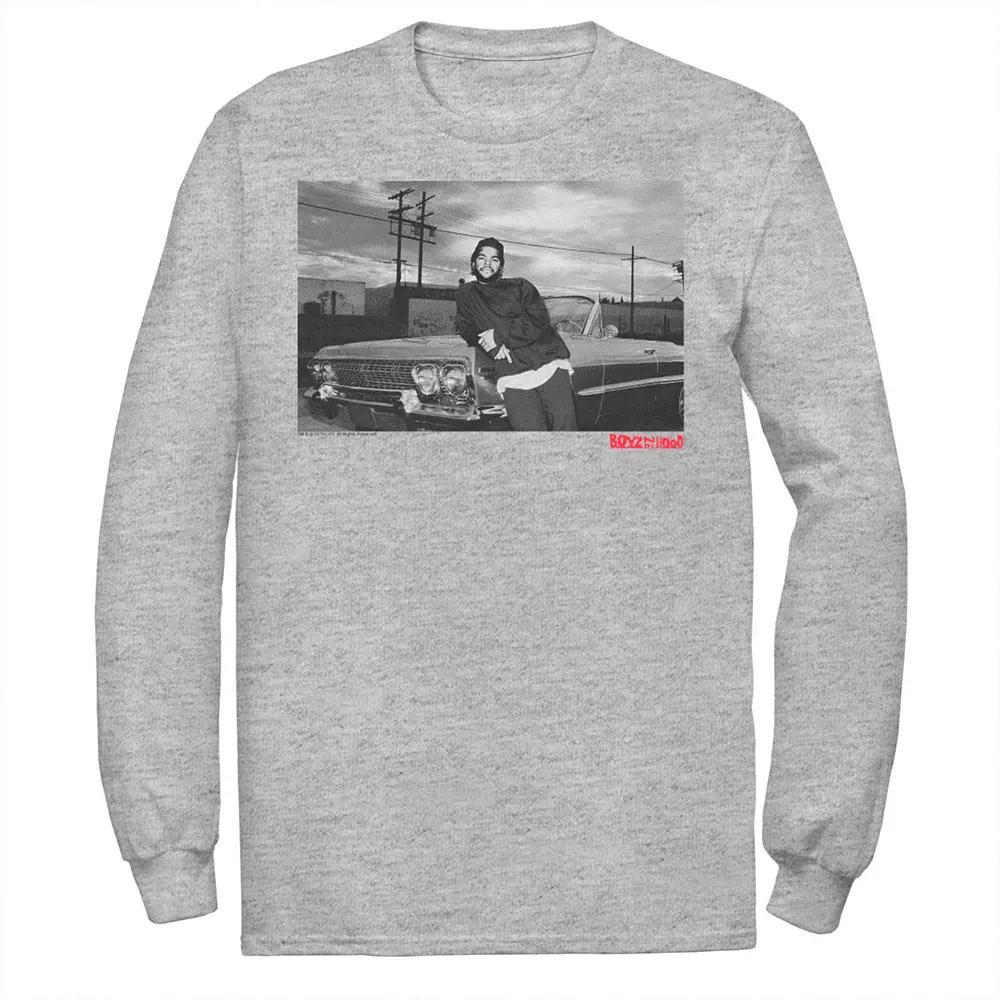 Men's Boyz In The Hood Candid Photo Real Tee, Size: Medium, Athletic Grey Product Image