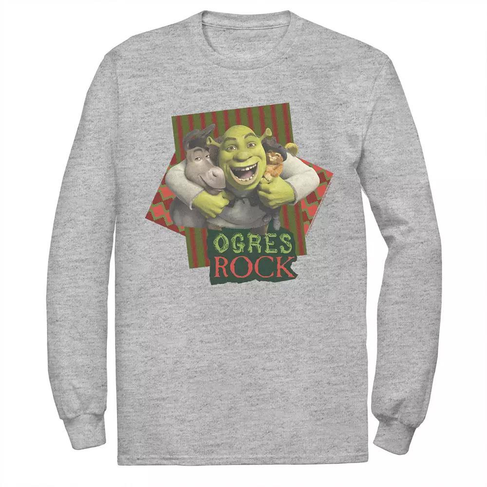 Men's Shrek The Third Ogres Rock Best Friends Group Tee,  Product Image