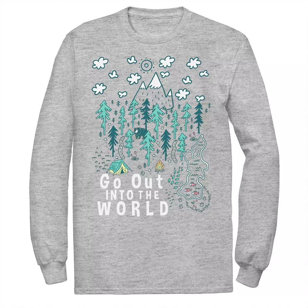 Men's Camping Go Out Into The World Tee,  Product Image