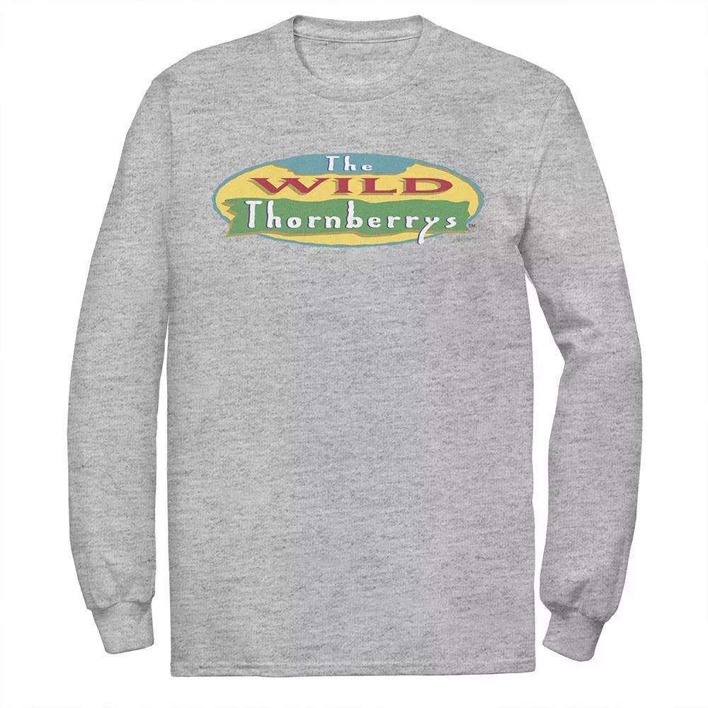 Men's Nickelodeon Nickelodeon The Wild Thorberrys Logo Long Sleeve Tee,  Product Image