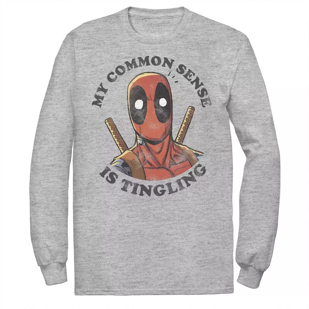 Men's Marvel Deadpool Common Sense is Tingling Tee,  Product Image