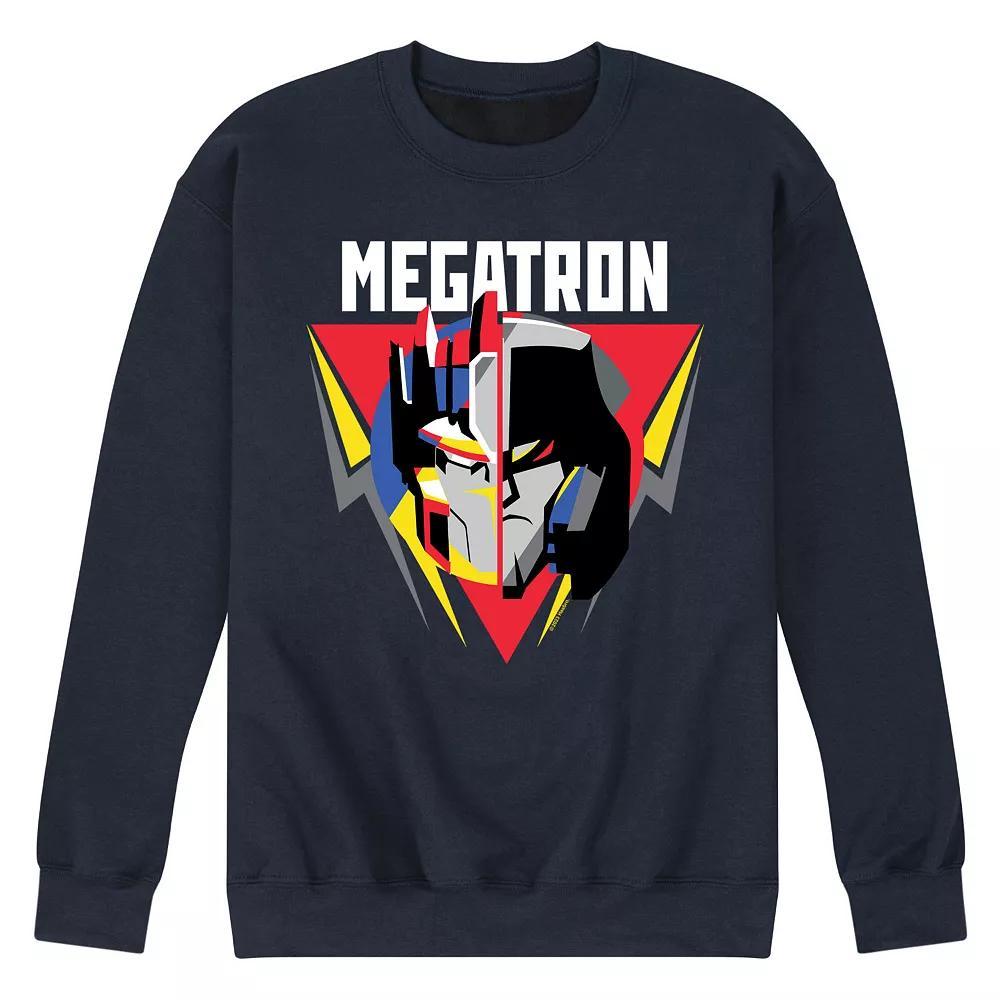 Men's Transformers Megatron Badge Fleece Sweatshirt,  Product Image