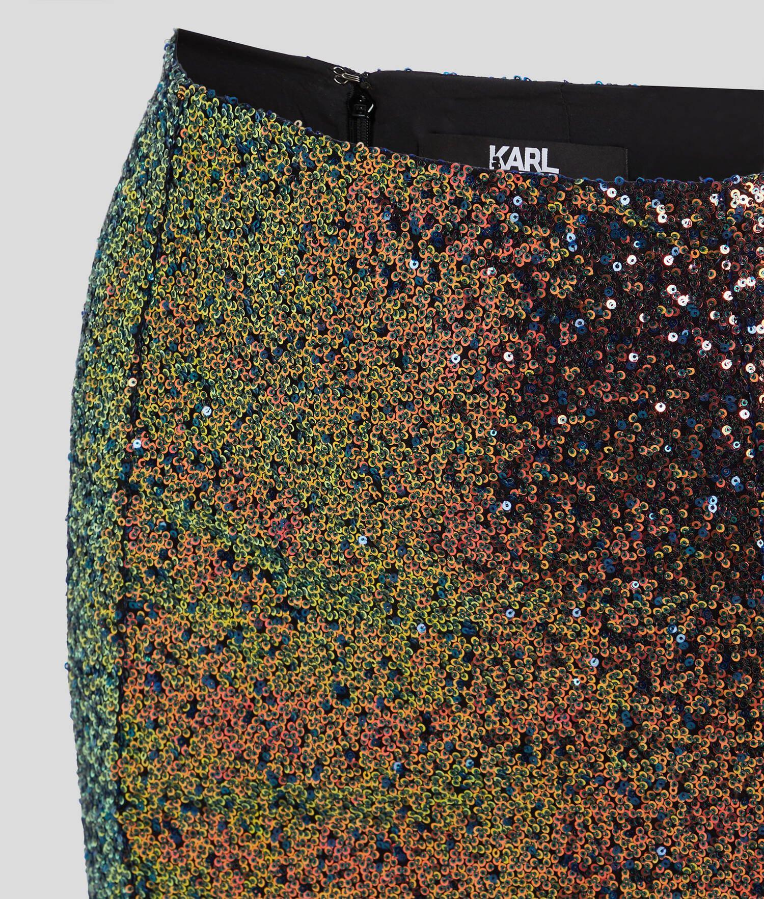 SEQUIN MIDI PENCIL SKIRT Product Image