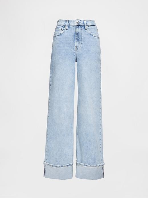 High Rise Stride Wide-Leg Jeans Product Image