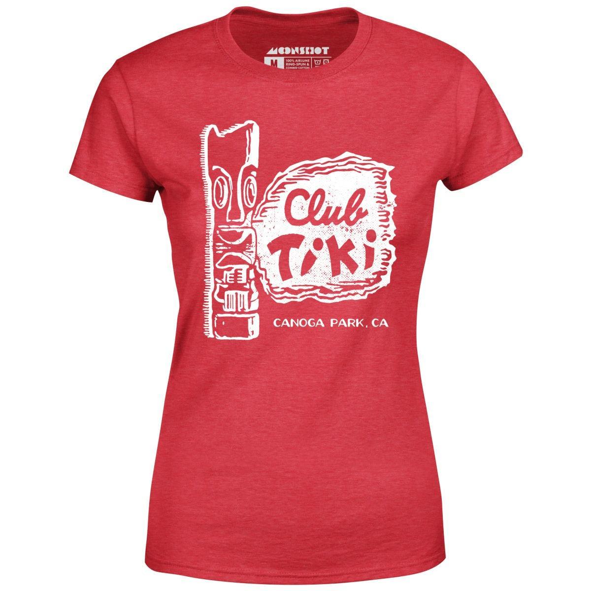 Club Tiki - Canoga Park, CA - Vintage Tiki Bar - Women's T-Shirt Female Product Image