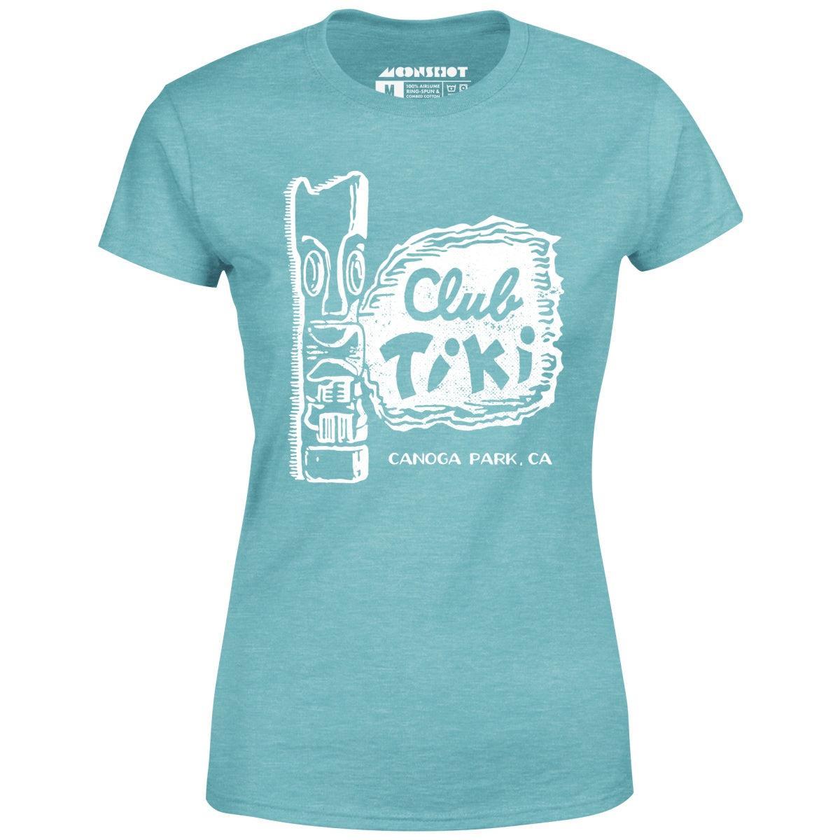 Club Tiki - Canoga Park, CA - Vintage Tiki Bar - Women's T-Shirt Female Product Image