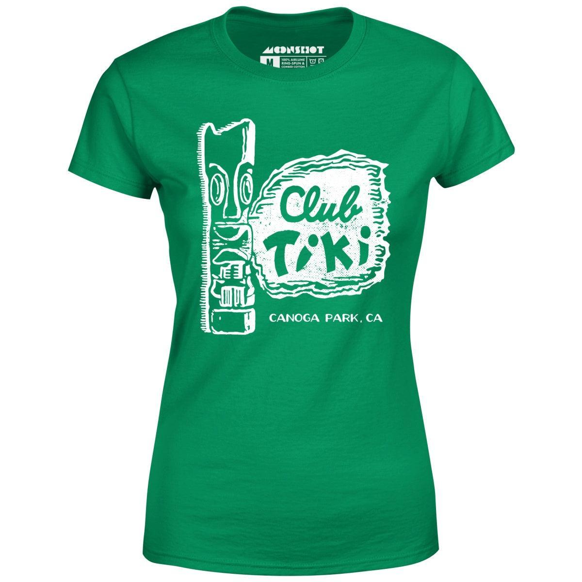 Club Tiki - Canoga Park, CA - Vintage Tiki Bar - Women's T-Shirt Female Product Image