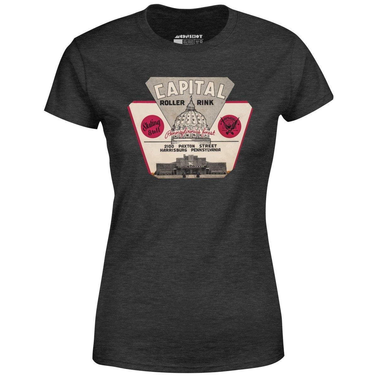 Eddie's Roller Palace - Rochester, NY - Vintage Roller Rink - Women's T-Shirt Female Product Image