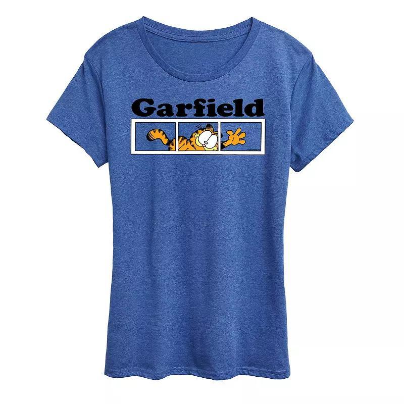 Women's Garfield Panel Logo Graphic Tee,  Product Image