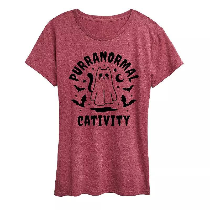 Women's Purranormal Cativity Halloween Tee, Girl's,  Product Image