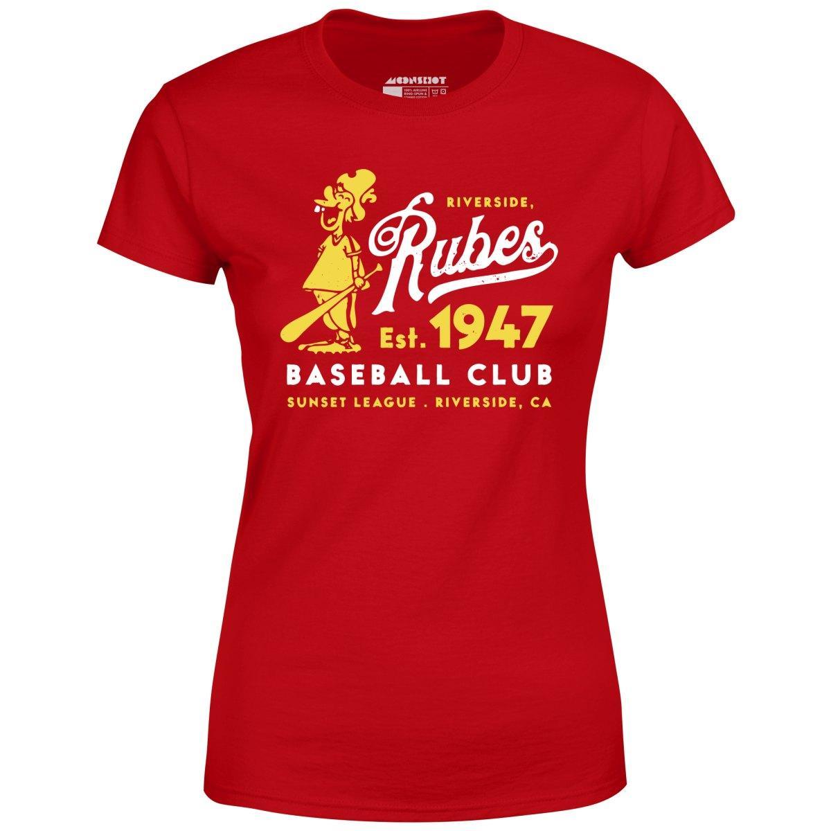 Riverside Rubes - California - Vintage Defunct Baseball Teams - Women's T-Shirt Female Product Image