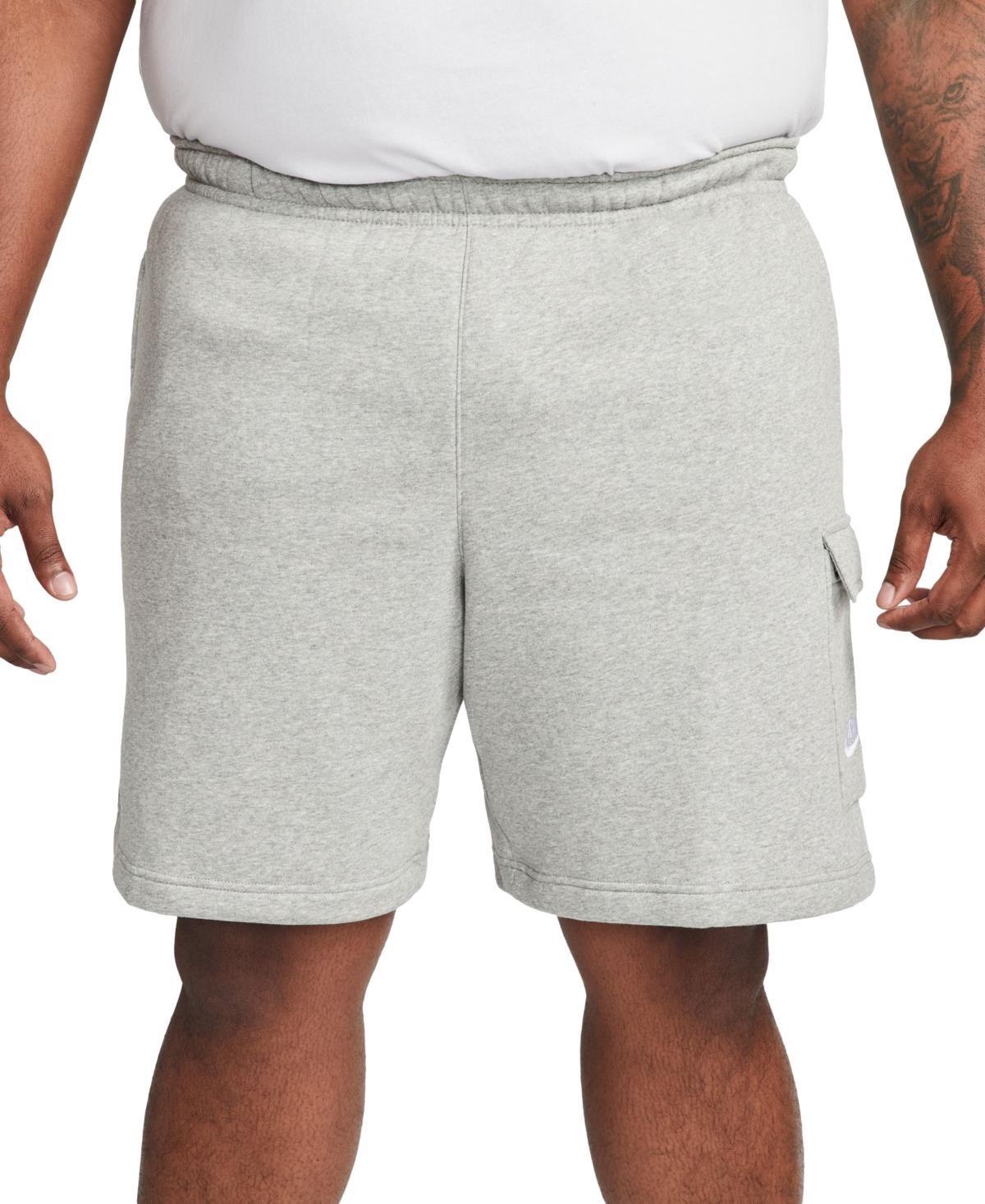 Nike Mens Nike Cargo Club Shorts - Mens White/Midnight Navy Product Image