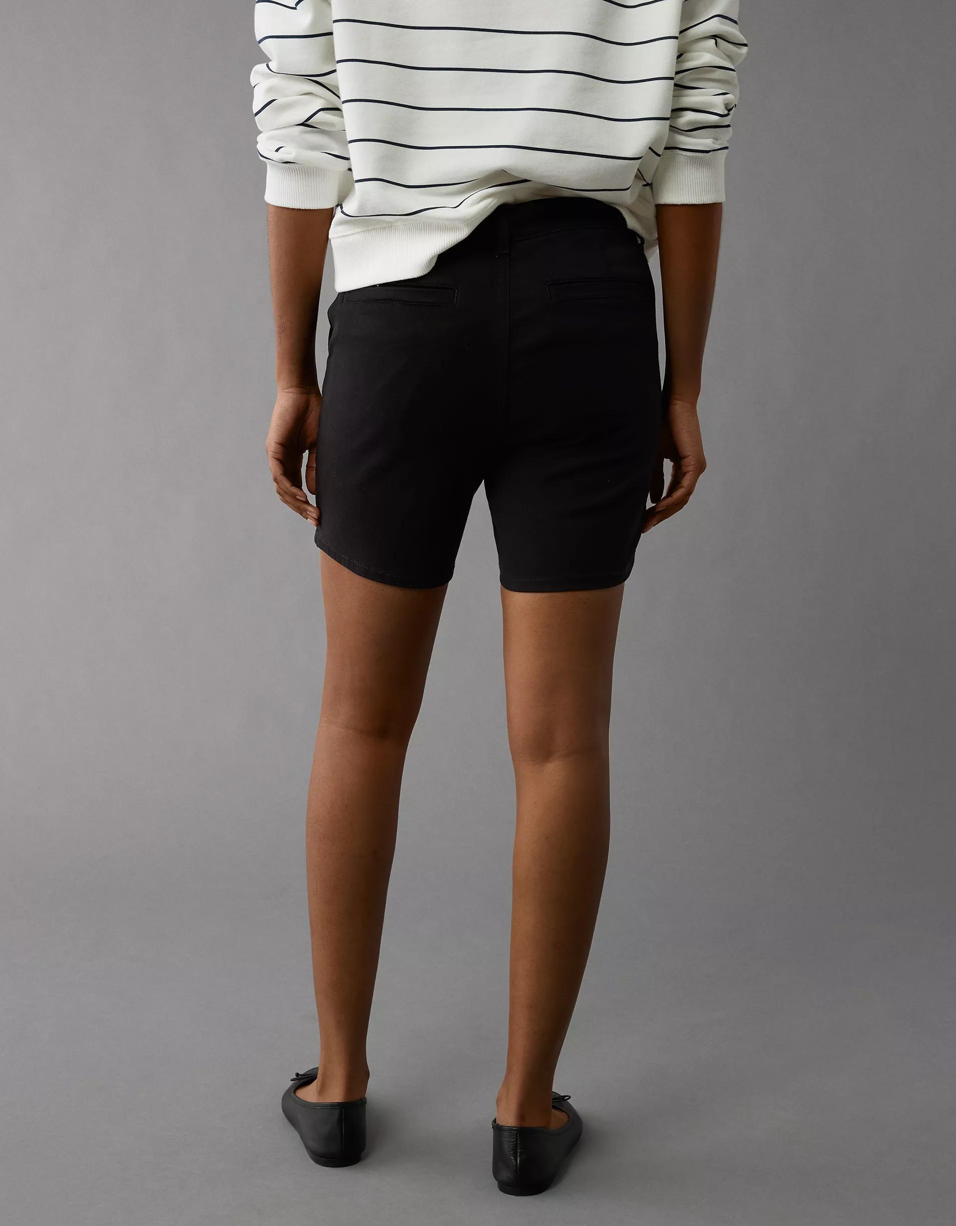 AE Stretch High-Waisted Trouser Bermuda Short Product Image