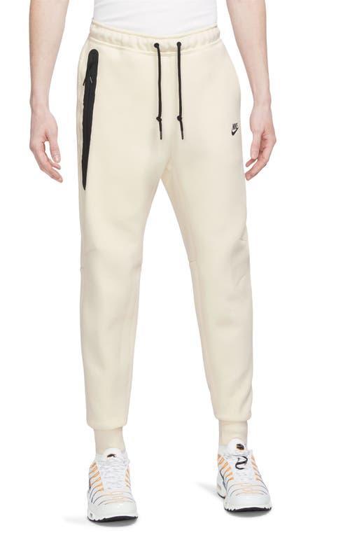 Nike Mens Tech Fleece Joggers - Coconut Milk/Black Product Image