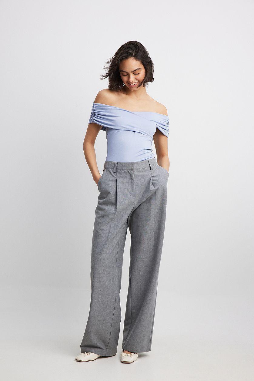 Sleeveless Off Shoulder Top Product Image