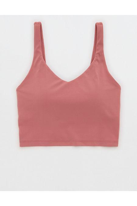 OFFLINE By Aerie Real Me Low Key Longline Sports Bra Women's Product Image