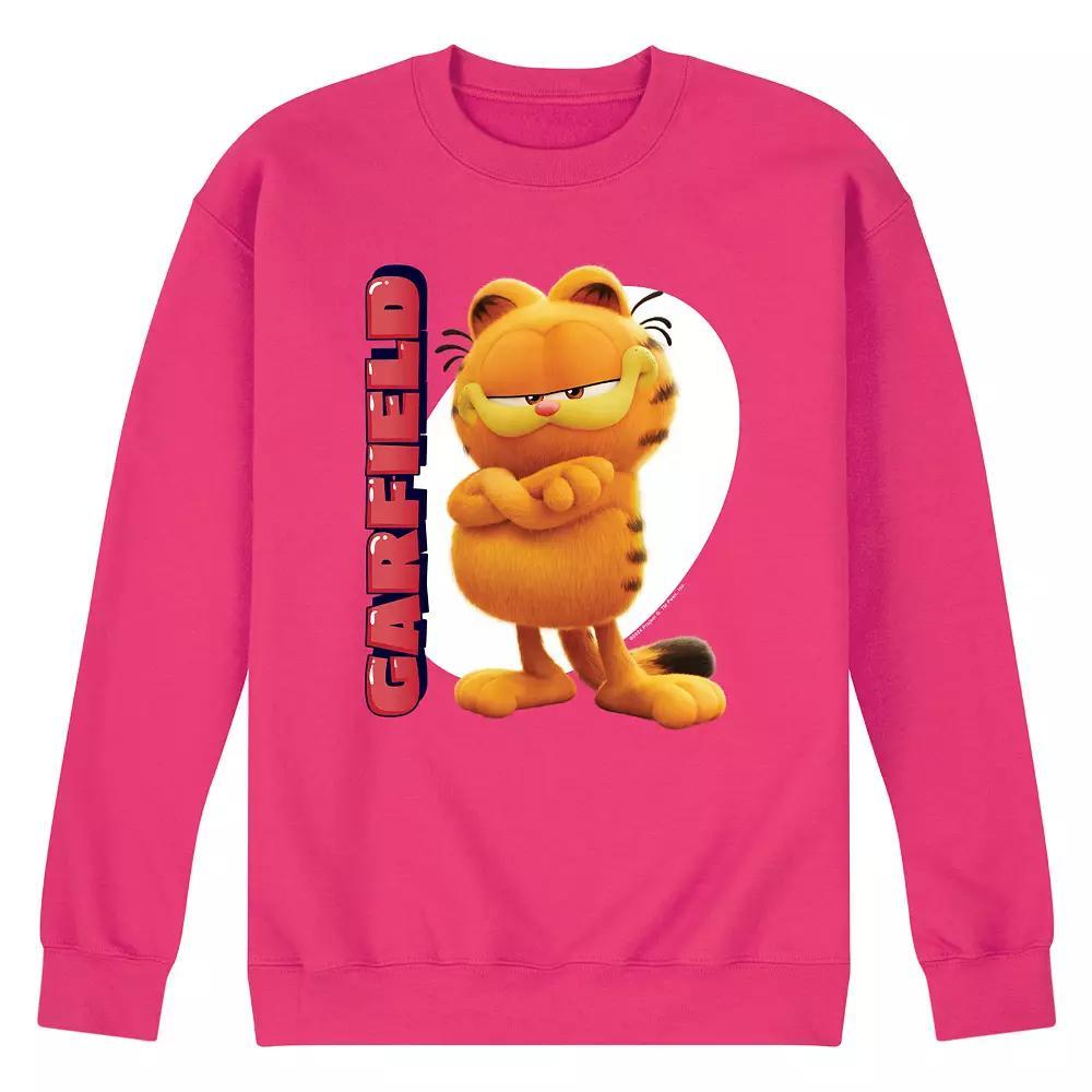 Men's Garfield The Movie Fleece Sweatshirt,  Product Image
