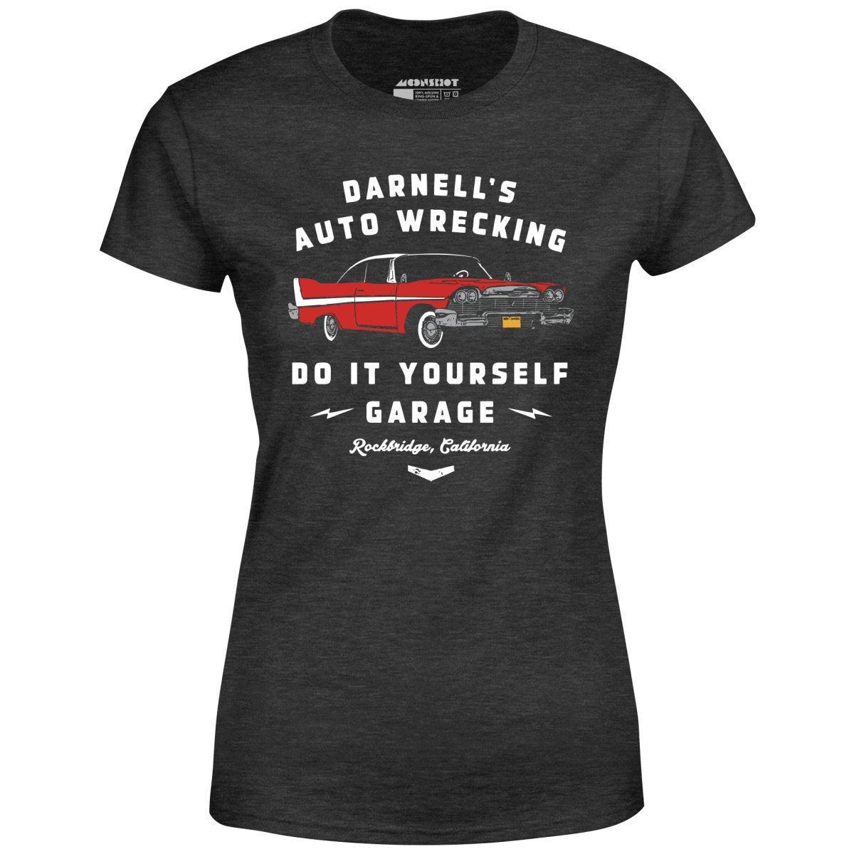 Darnell's Auto Wrecking - Do it Yourself Garage - Women's T-Shirt Female Product Image