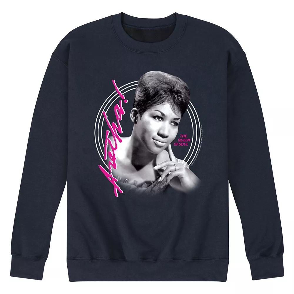 Men's Aretha Franklin Queen Of Soul Fleece Sweatshirt,  Product Image