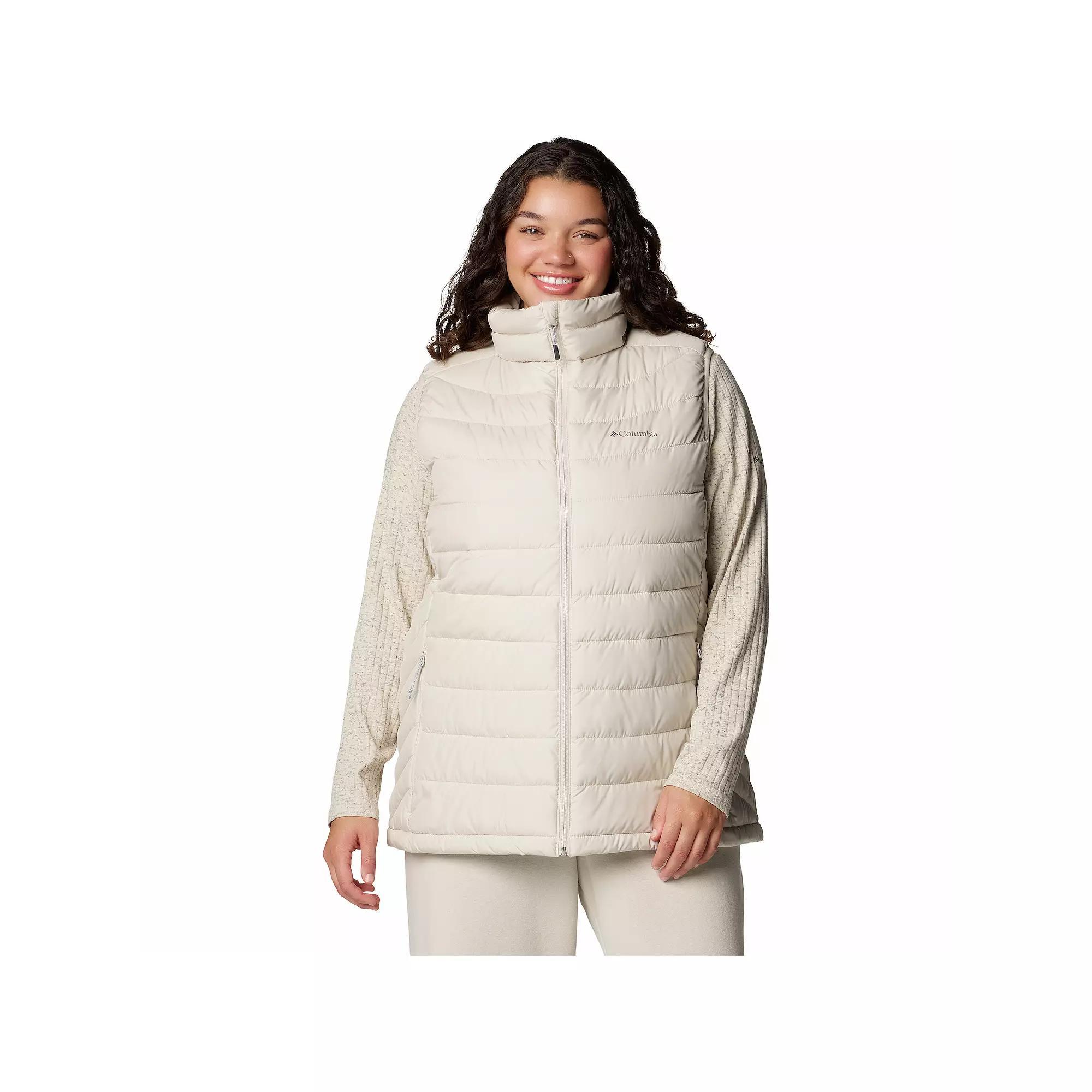 Columbia Womens Powder Lite II Vest - Plus Size- Product Image