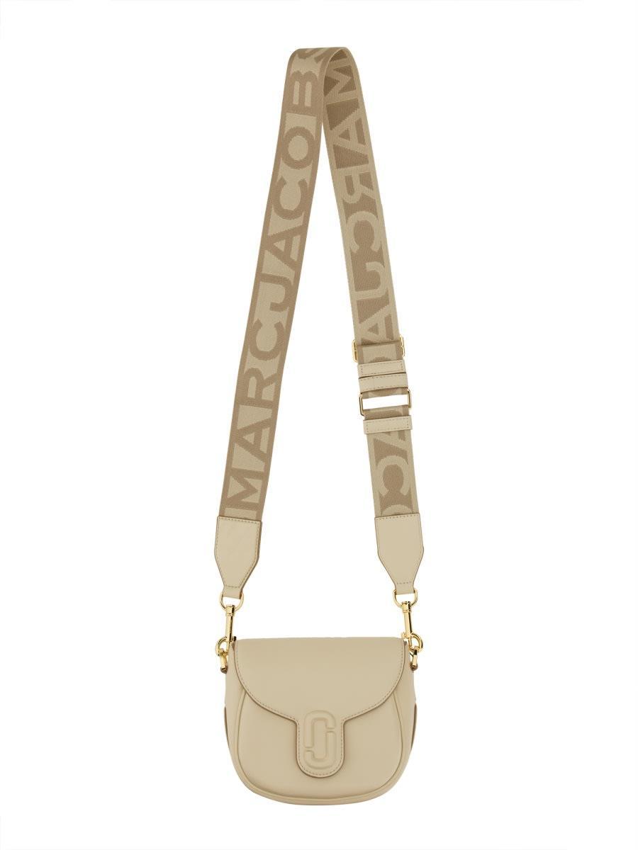 MARC JACOBS Women's The J Marc Small Saddle Bag In White Product Image