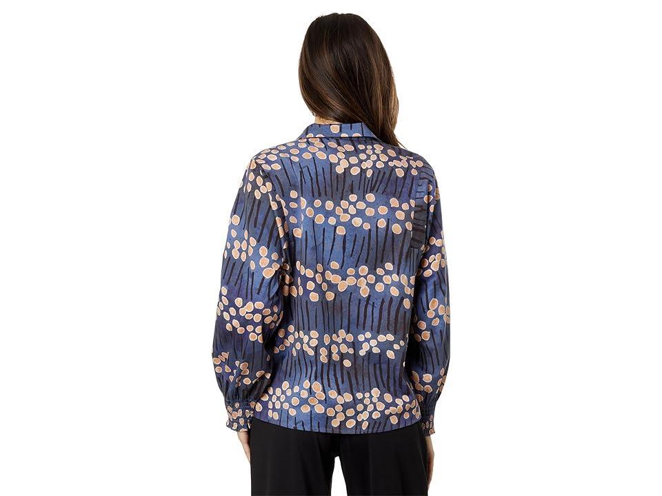 NIC+ZOE Petite Firefly Glow Top Multi) Women's Clothing Product Image