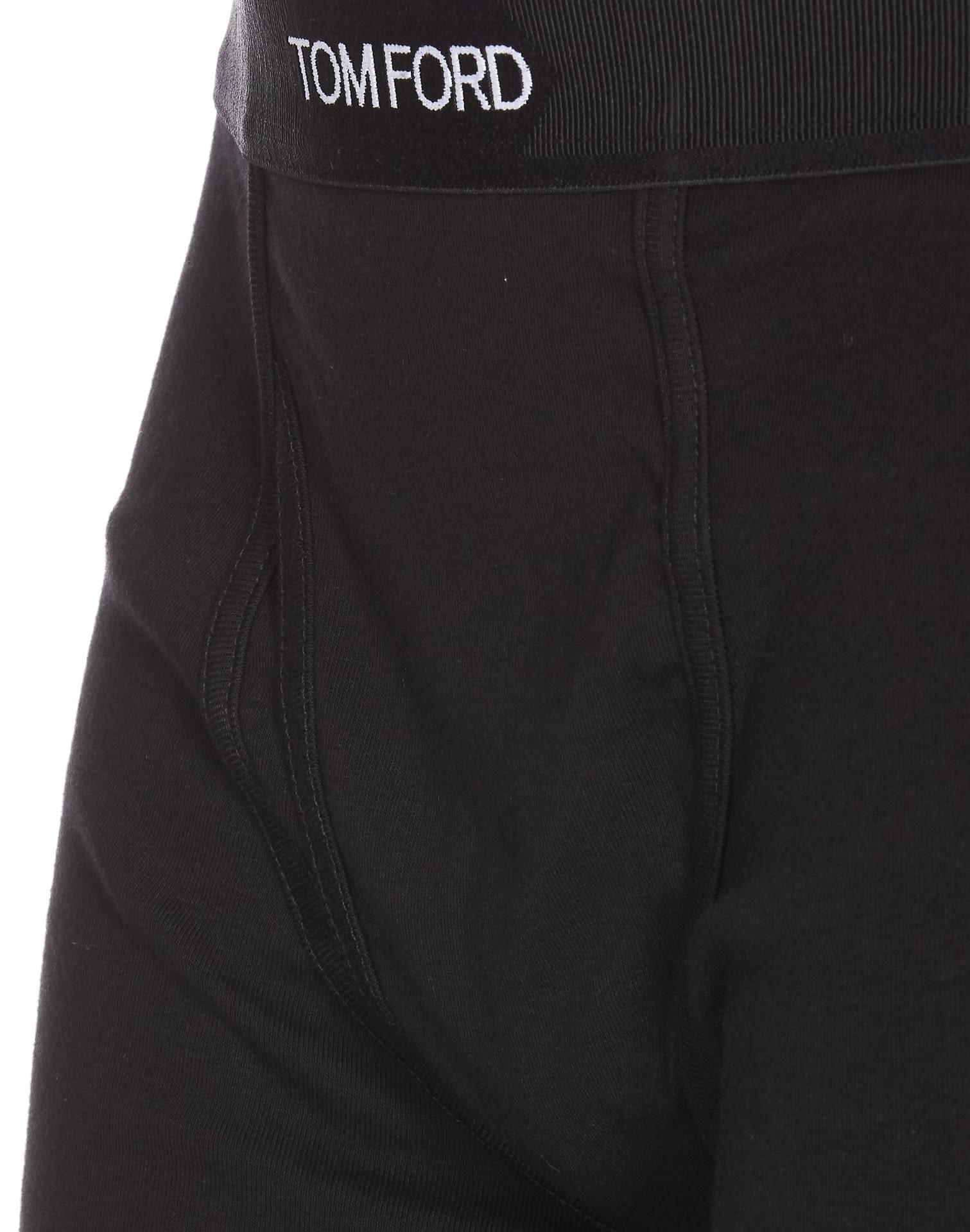 TOM FORD Logo Band Boxers In Black Product Image